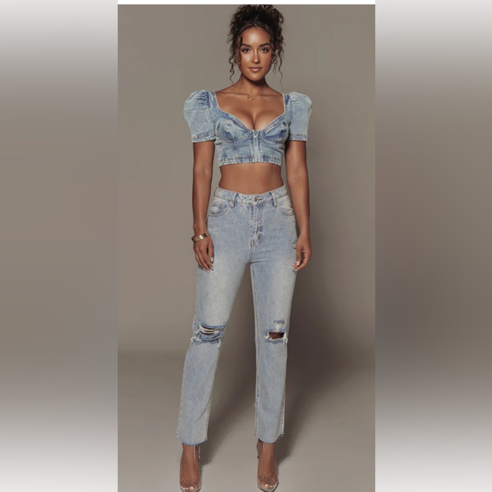 JULXLABEL - Cali Dreaming denim pants Sz. S